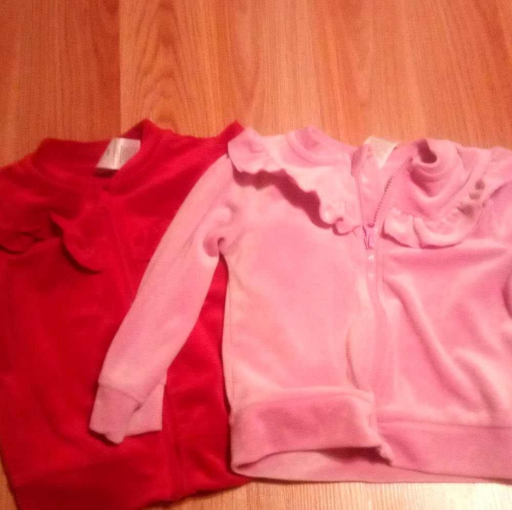 2 babygirl jackets